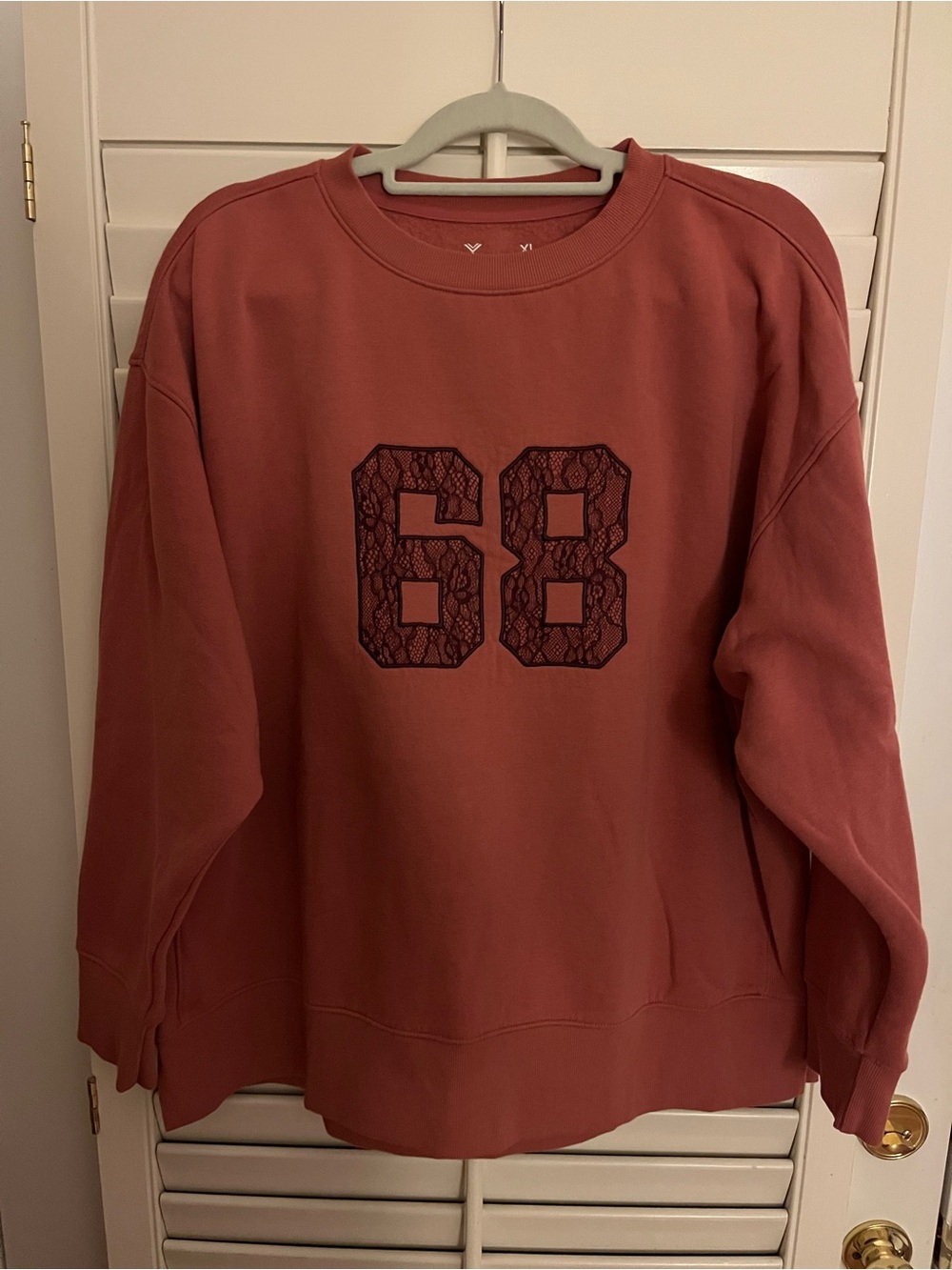 JCPenney Xersion oversized no 68 sweatshirt